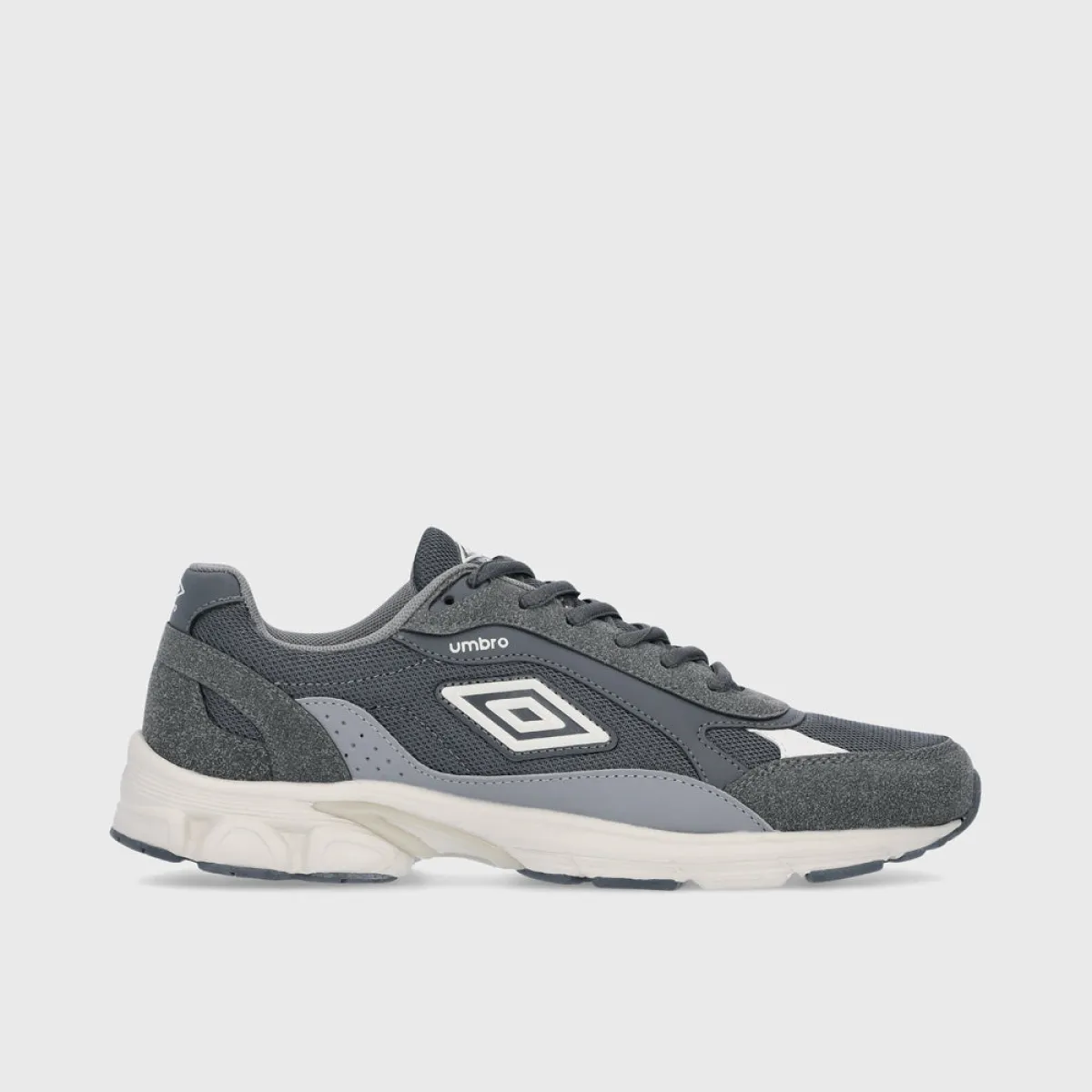 Umbro Mens Orelle Sneaker Grey/white _ 181414 _ Grey | Parallel