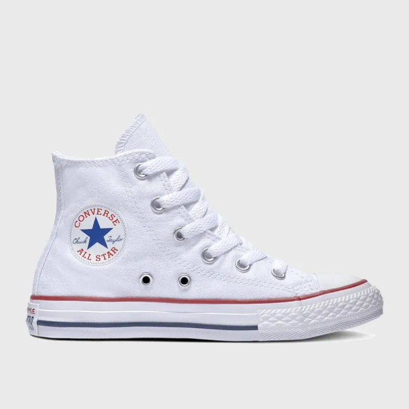 Converse Mens All Star High Top Sneakers White sold by Tekkie Town