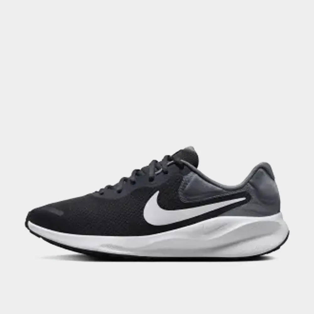 Nike Mens Revolution 7 Sneaker Black/white _ 181947 _ Black sold by Tekkie Town product image thumbnail 2