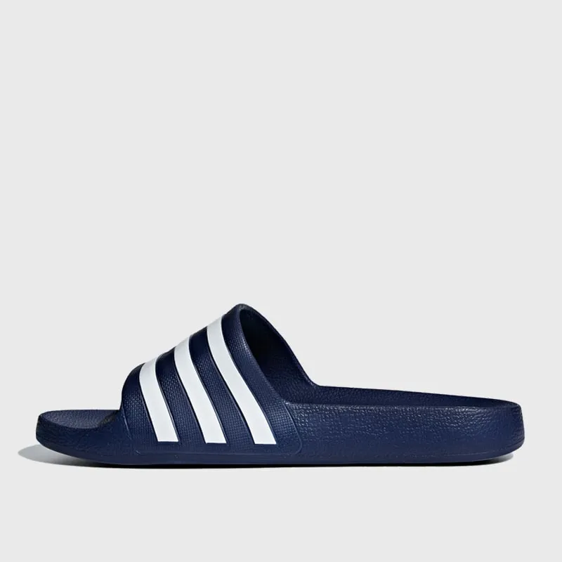 Adidas Unisex Adilette Aqua Slides Navy sold by Tekkie Town product image thumbnail 3