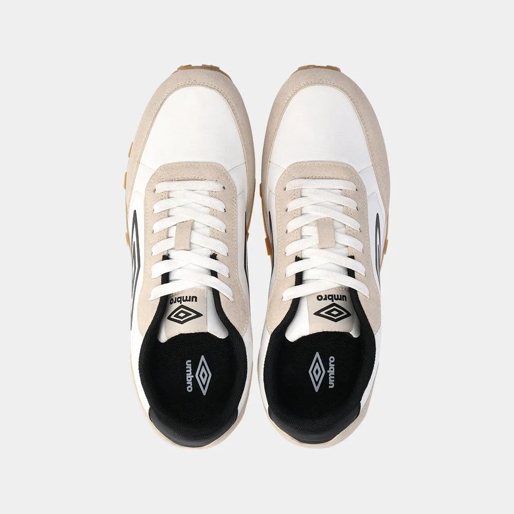 Umbro Mens Addison Low Sneaker White/black _ 182285 _ White sold by Tekkie Town product image thumbnail 5