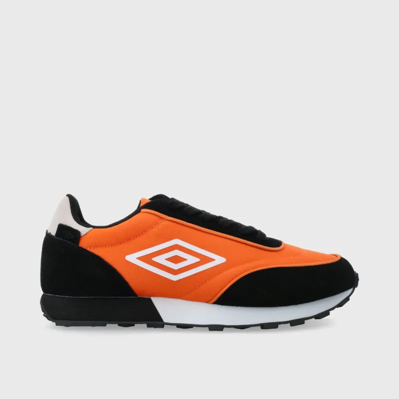 Umbro Mens Holden Sneaker Black/Orange _ 180532 _ Black sold by Tekkie Town