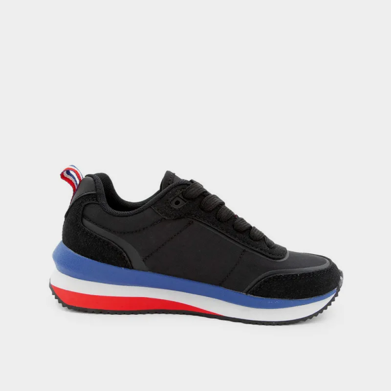 Le Coq Youth Calais Sneaker Black/Multi _ 180682 _ Black sold by Tekkie Town