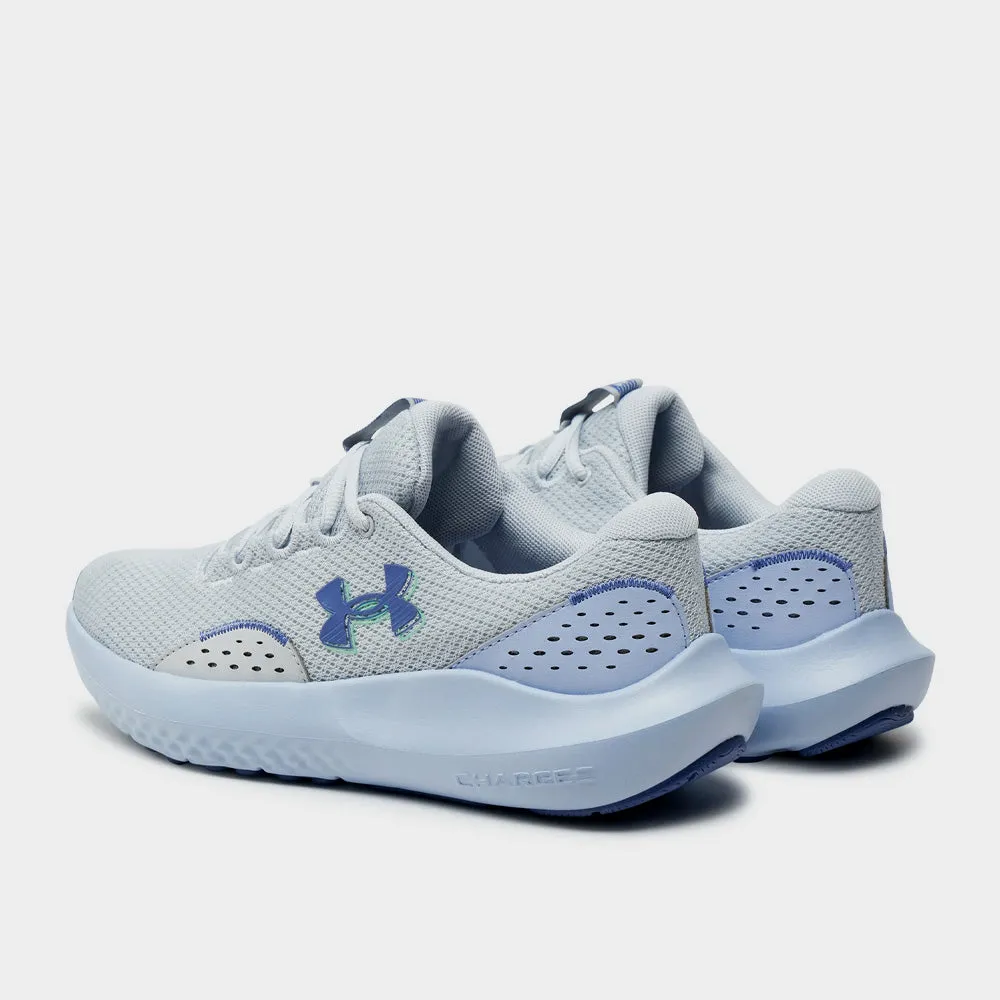 Under Armour Women's Charged Surge 4 Running Grey/blue _ 180855 _ Grey sold by Tekkie Town product image thumbnail 2
