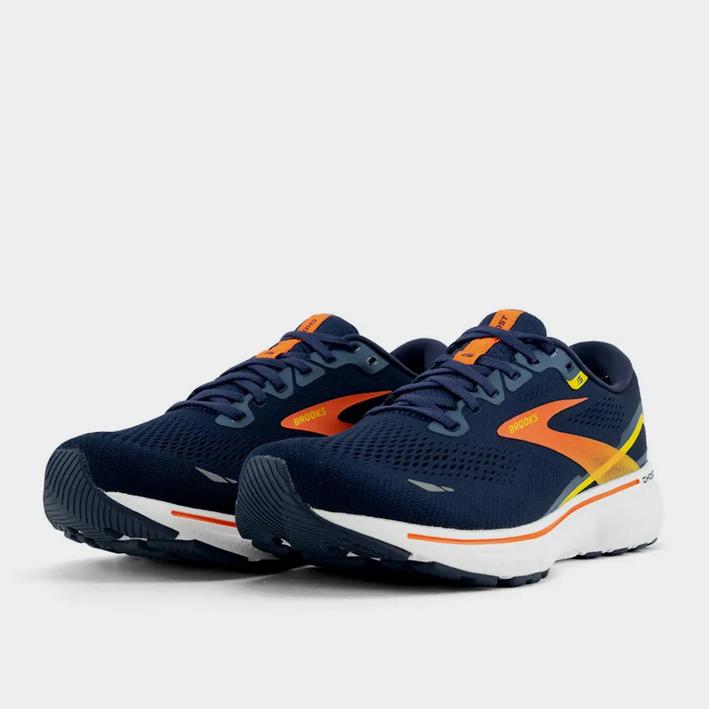 Brooks Mens Ghost 15 Performance Running Blue Orange _ 181096 _ Blue sold by Tekkie Town product image thumbnail 4