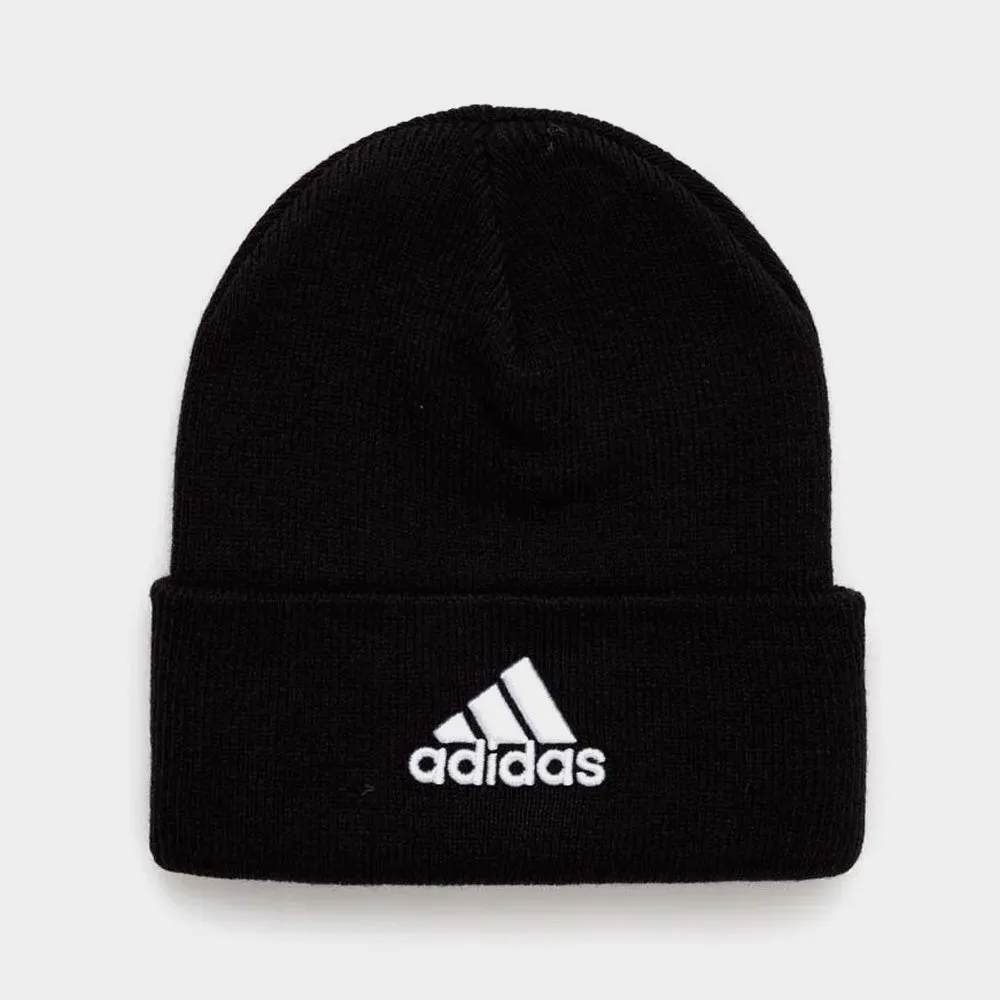 Adidas Unisex Logo Beanie Black/White _ 180848 _ Black sold by Tekkie Town