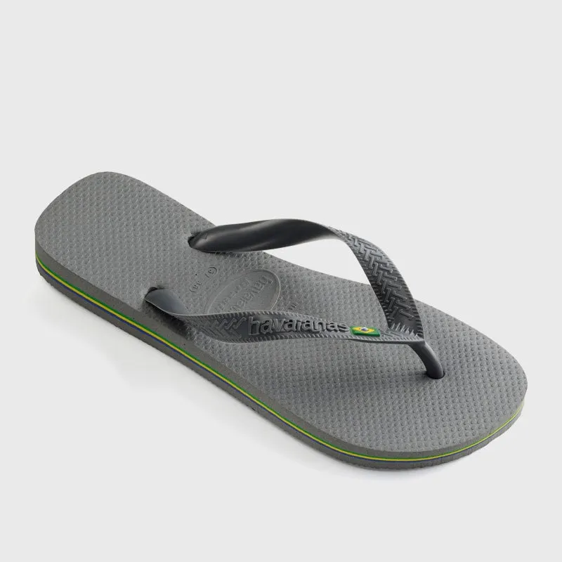 Havaianas Unisex Brazil Thong Sandals Grey sold by Tekkie Town product image thumbnail 3
