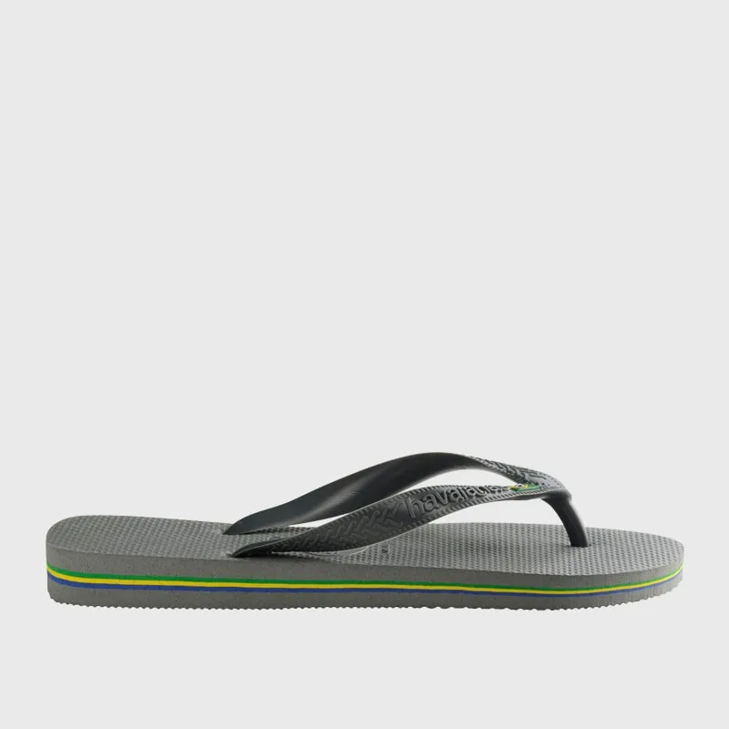 Havaianas Unisex Brazil Thong Sandals Grey sold by Tekkie Town product image thumbnail 2