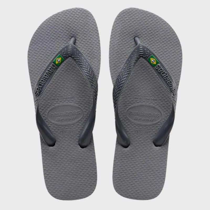 Havaianas Unisex Brazil Thong Sandals Grey sold by Tekkie Town