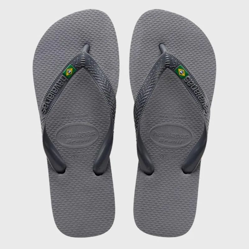 Havaianas Unisex Brazil Thong Sandals Grey sold by Tekkie Town