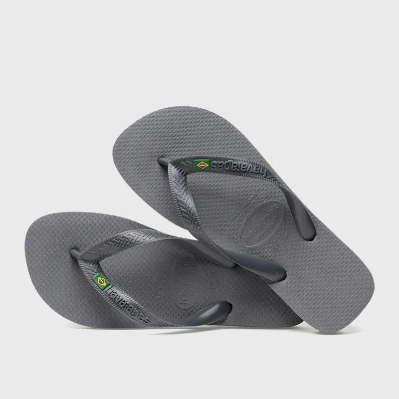 Havaianas Unisex Brazil Thong Sandals Grey sold by Tekkie Town product image thumbnail 4