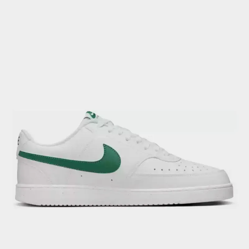 Nike Mens Court Vision Low Next Nature Sneaker White/green _ 180934 _ White sold by Tekkie Town