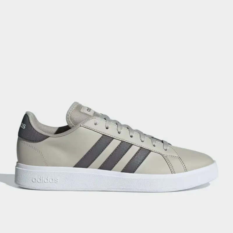 Adidas Mens Grand Court Base 2.0 Sneaker Beige _ 181280 _ Beige sold by Tekkie Town