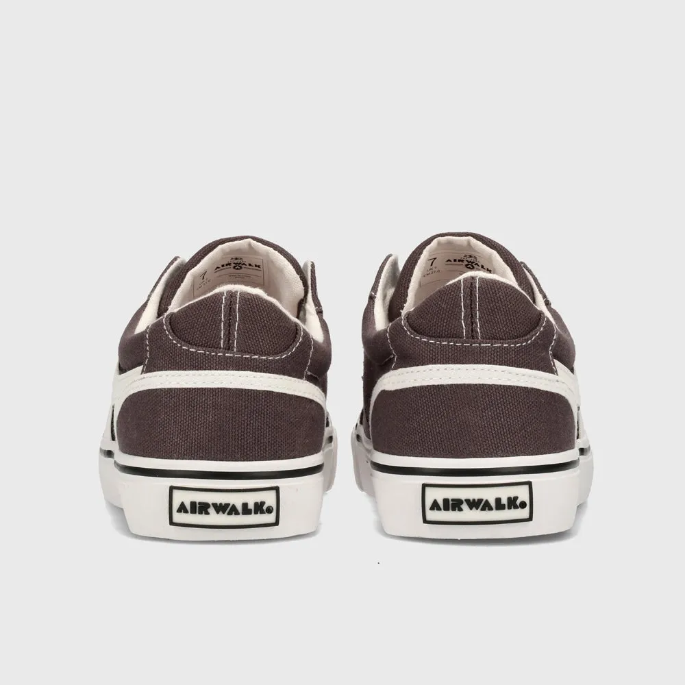 Airwalk Mens Aurora Low Canvas Sneaker Grey/White _ 181597 _ Grey sold by Tekkie Town product image thumbnail 4