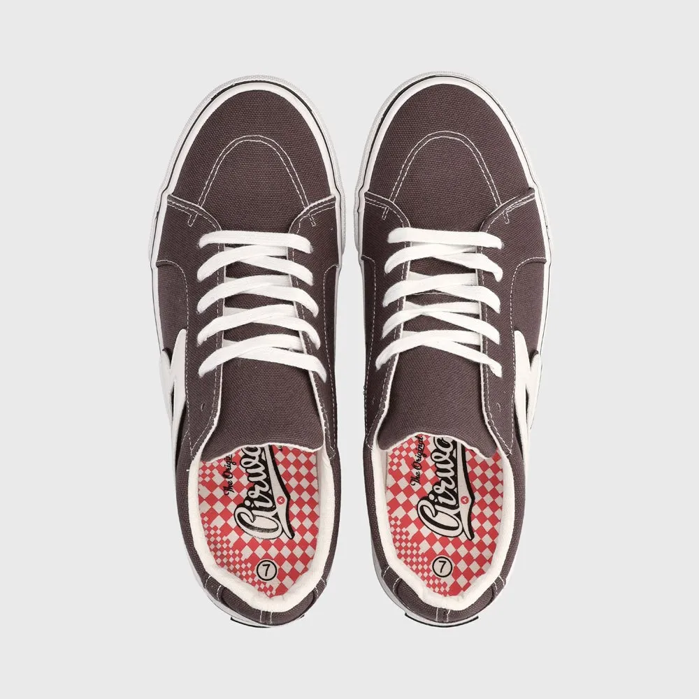 Airwalk Mens Aurora Low Canvas Sneaker Grey/White _ 181597 _ Grey sold by Tekkie Town product image thumbnail 5