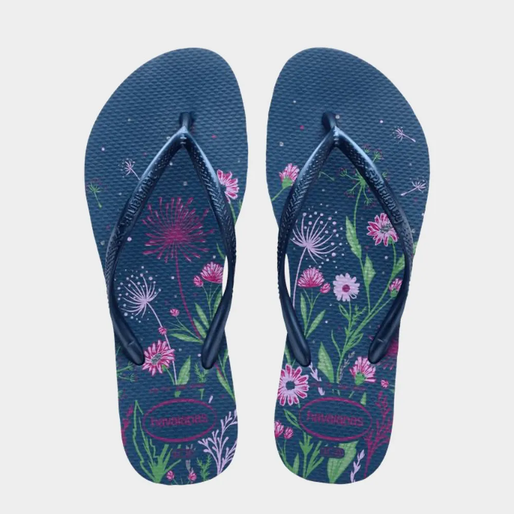 Havaianas Unisex Slim Thong Sandal _ 180620 _ Blue sold by Tekkie Town