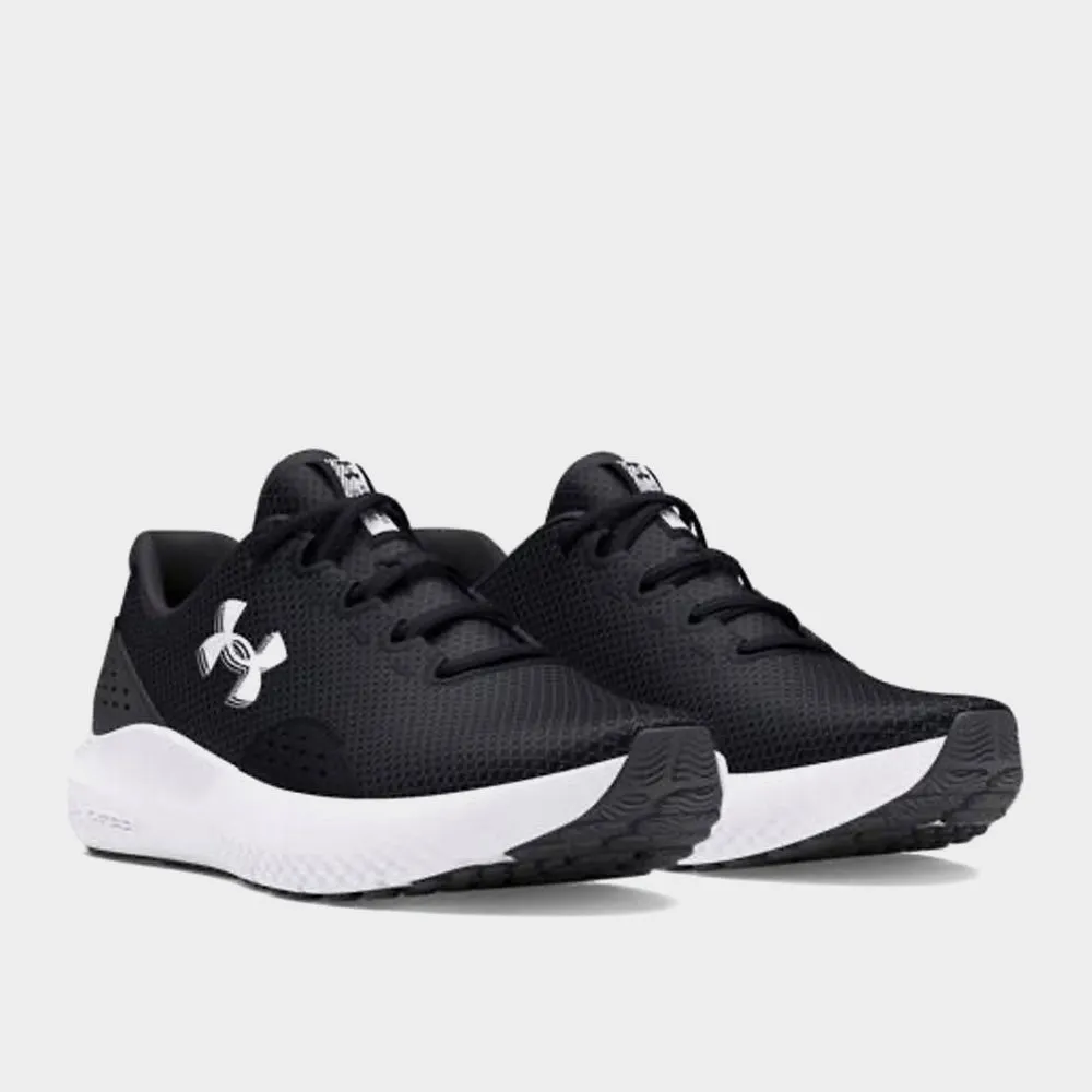 Under Armour Mens Charged Surge 4 Running Black/white _ 180851 _ Black sold by Tekkie Town product image thumbnail 4