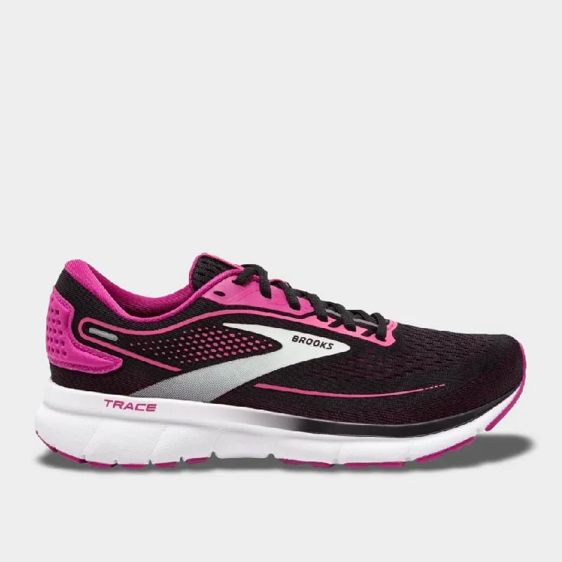 Brooks Women's 2 Performance Running Black/ Pink _ 171371 _ Black sold by Tekkie Town