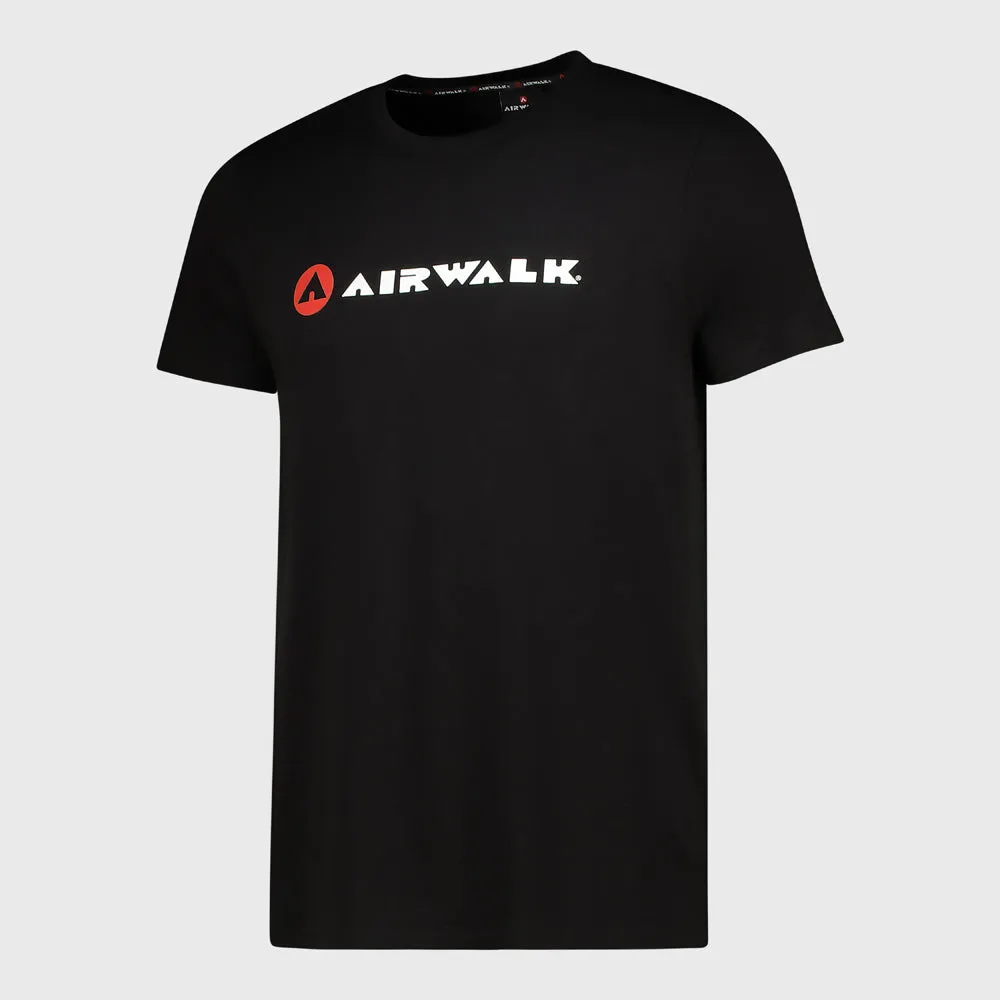 Airwalk Mens Manual Tee Black sold by Tekkie Town