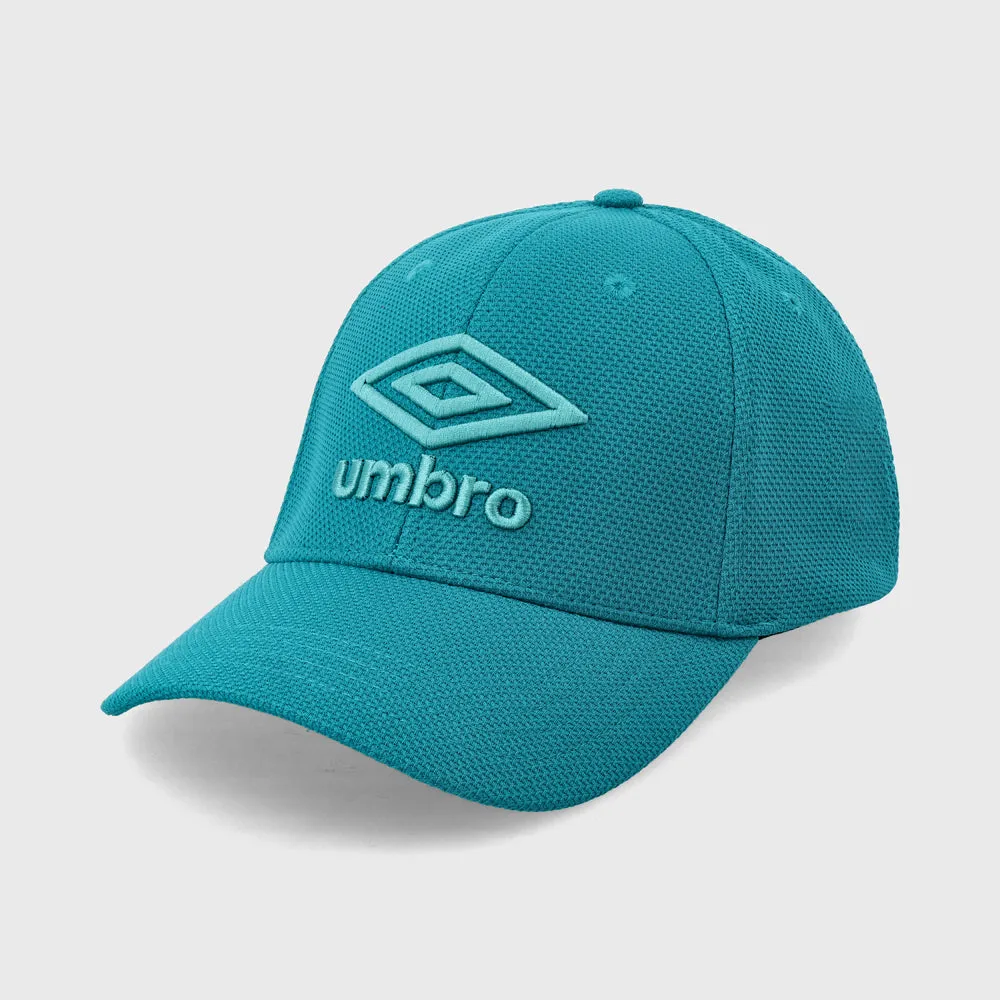 Umbro Unisex Fitted Peak Cap Green _ 180442 _ Green sold by Tekkie Town