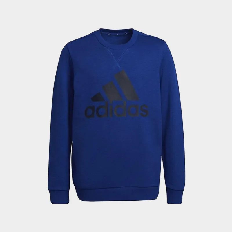 Adidas Mens Big Logo Future Icons Sweater Blue/Black _ 180840 _ Blue sold by Tekkie Town