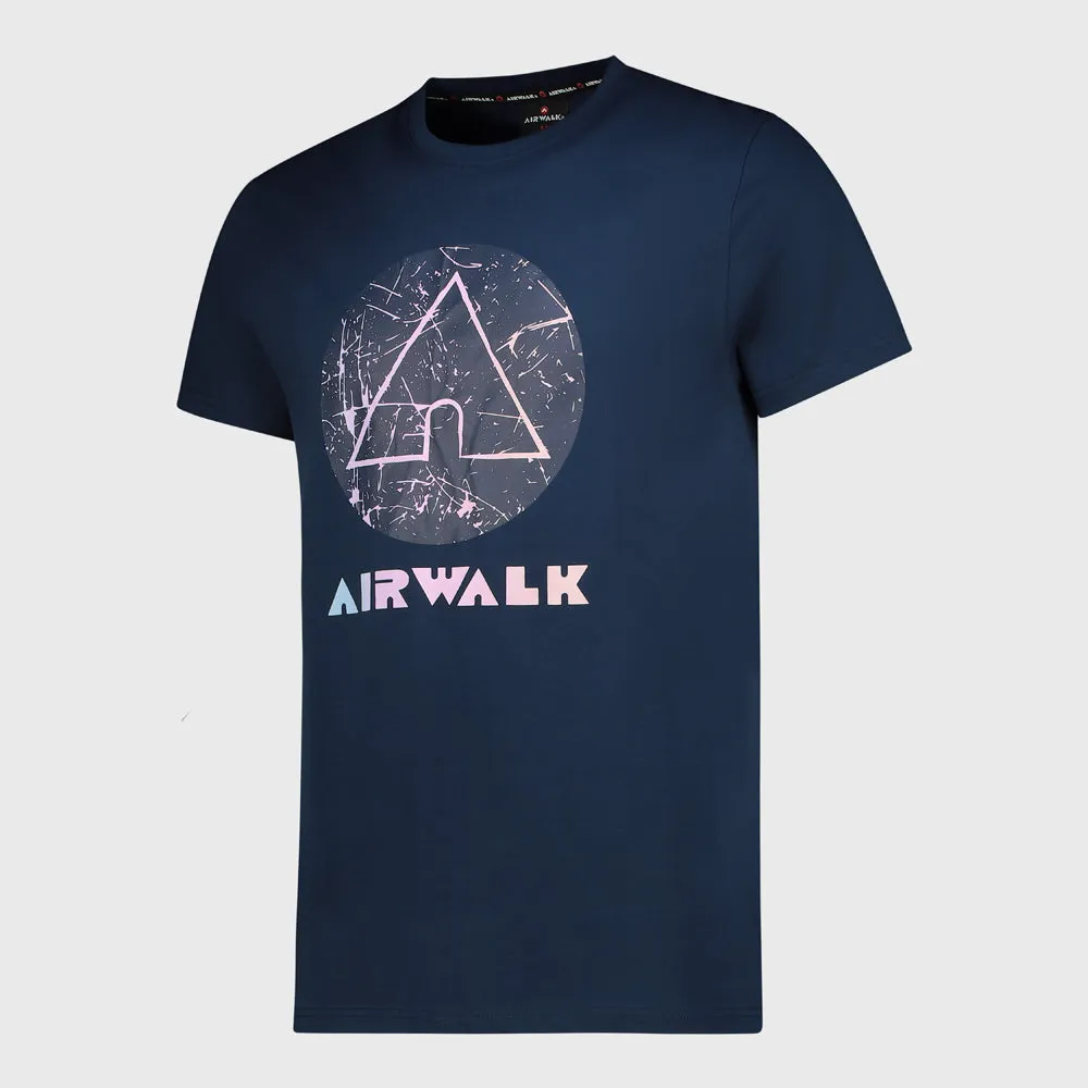 Airwalk Mens Song Tee Blue/Multi _ 181143 _ Blue sold by Tekkie Town