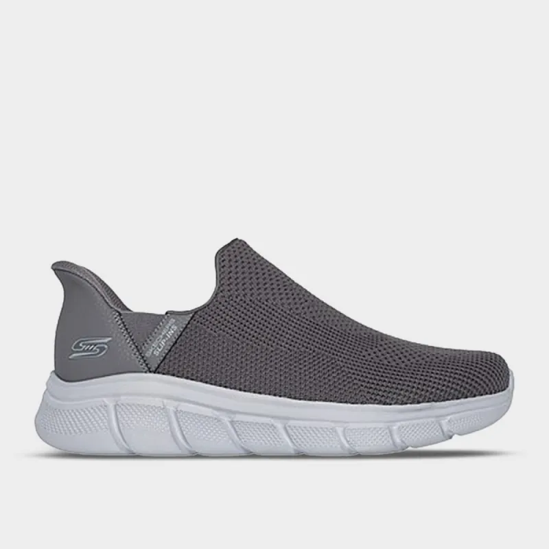 Skechers Mens Bobs B Flex Sneaker Grey/white _ 182864 _ Grey sold by Tekkie Town