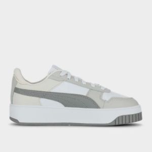 Puma Women's Carina Street Sneaker White/grey _ 181395 _ White sold by Tekkie Town