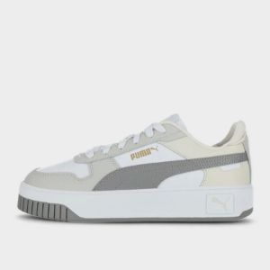 Puma Women's Carina Street Sneaker White/grey _ 181395 _ White sold by Tekkie Town