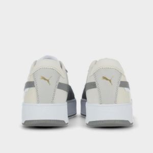 Puma Women's Carina Street Sneaker White/grey _ 181395 _ White sold by Tekkie Town