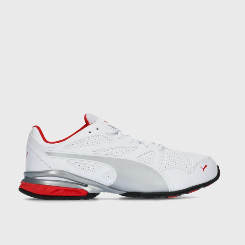 Puma Mens Tazon Lifestyle Sneaker White/Multi _ 180114 _ White sold by Tekkie Town