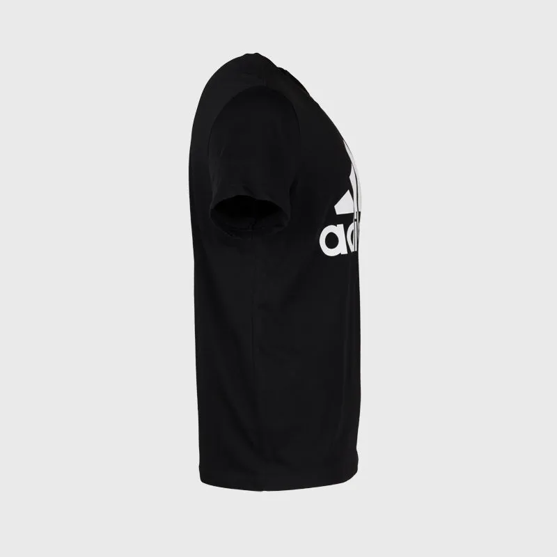 Adidas Mens Badge Of Sport T-shirt Black/White _ 166379 _ Black sold by Tekkie Town product image thumbnail 4