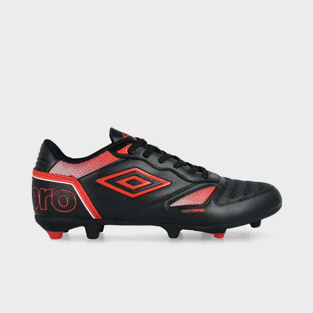 Umbro Mens Cntrl+fg Football Black/red _ 182266 _ Black sold by Tekkie Town
