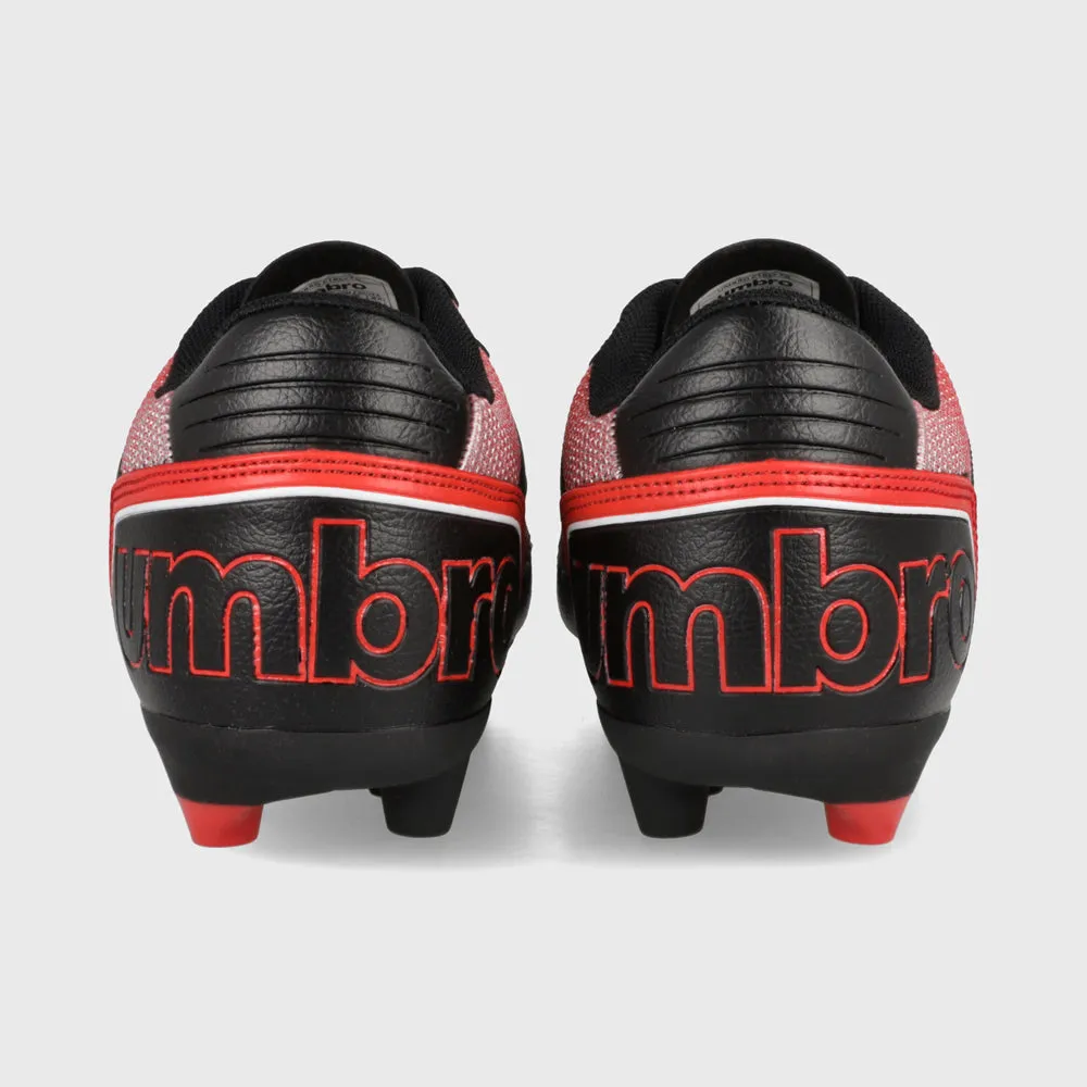 Umbro Mens Cntrl+fg Football Black/red _ 182266 _ Black sold by Tekkie Town product image thumbnail 4