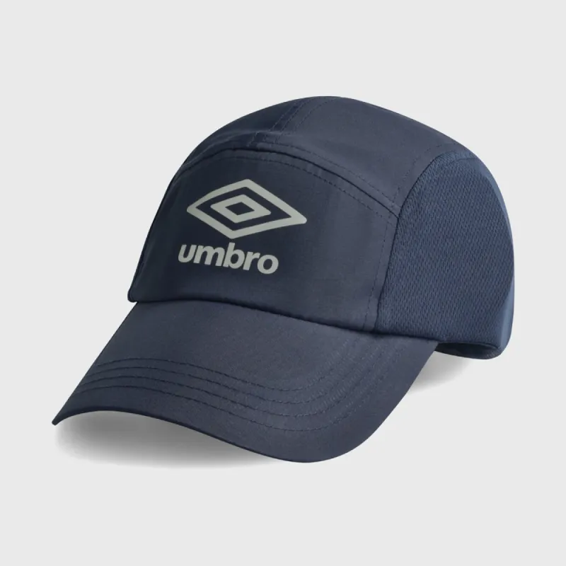 Umbro Unisex Fitted Peak Cap Navy _ 180443 _ Navy sold by Tekkie Town