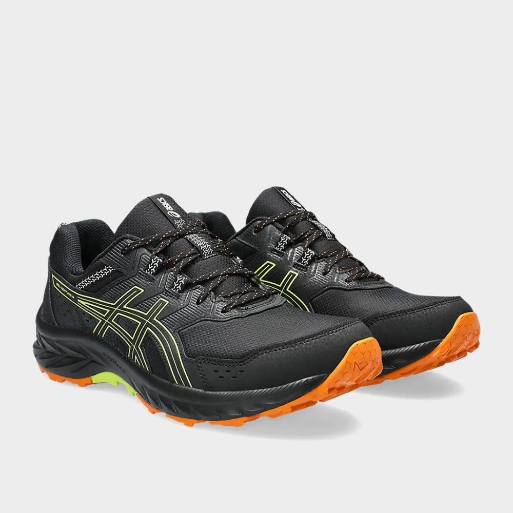 Asics Mens GeL-Venture 9 Trail Running Black Green _ 173920 _ Black sold by Tekkie Town product image thumbnail 4