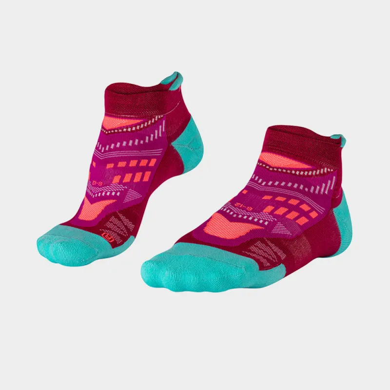 Falke Unisex Ultralight Hidden Sock Red/Multi _ 180720 _ Red sold by Tekkie Town