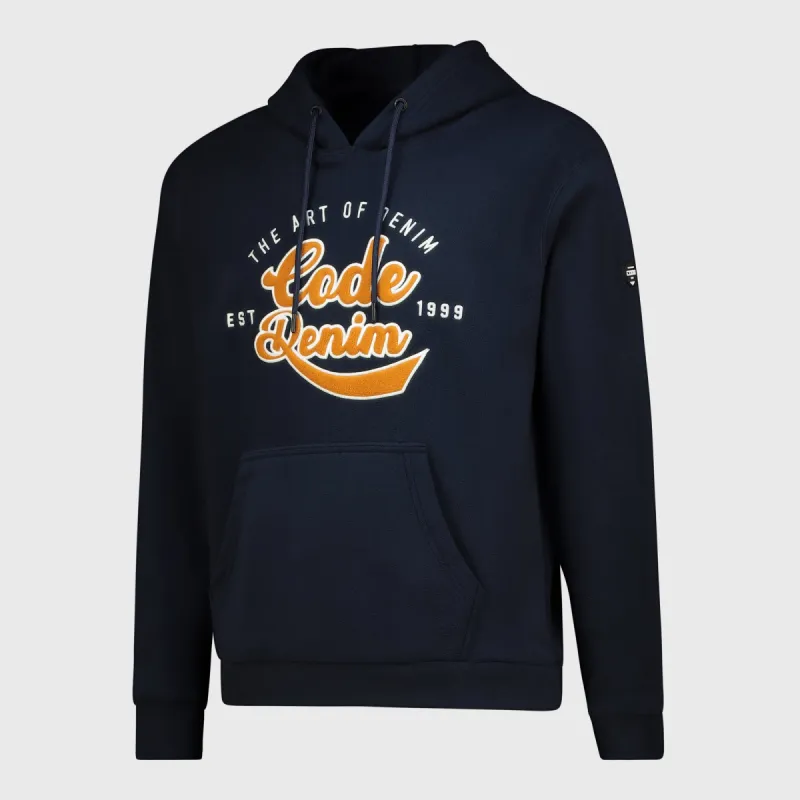 Code Mens Graphic Polar Fleece Hoody Blue/Multi _ 181289 _ Blue sold by Tekkie Town