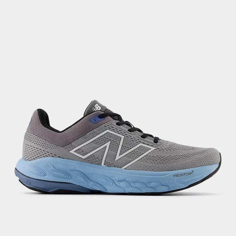 New Balance Mens M860f14 Running Grey/blue _ 182792 _ Grey sold by Tekkie Town
