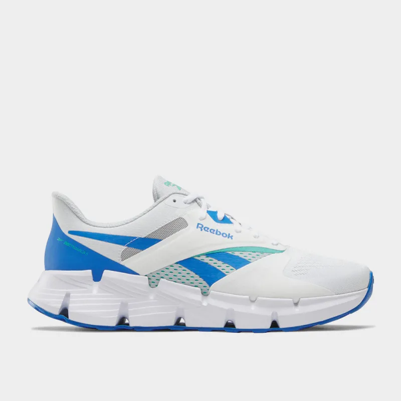 Reebok Mens Zig Dynamica 5 Sneaker White/blue _ 183027 _ White sold by Tekkie Town