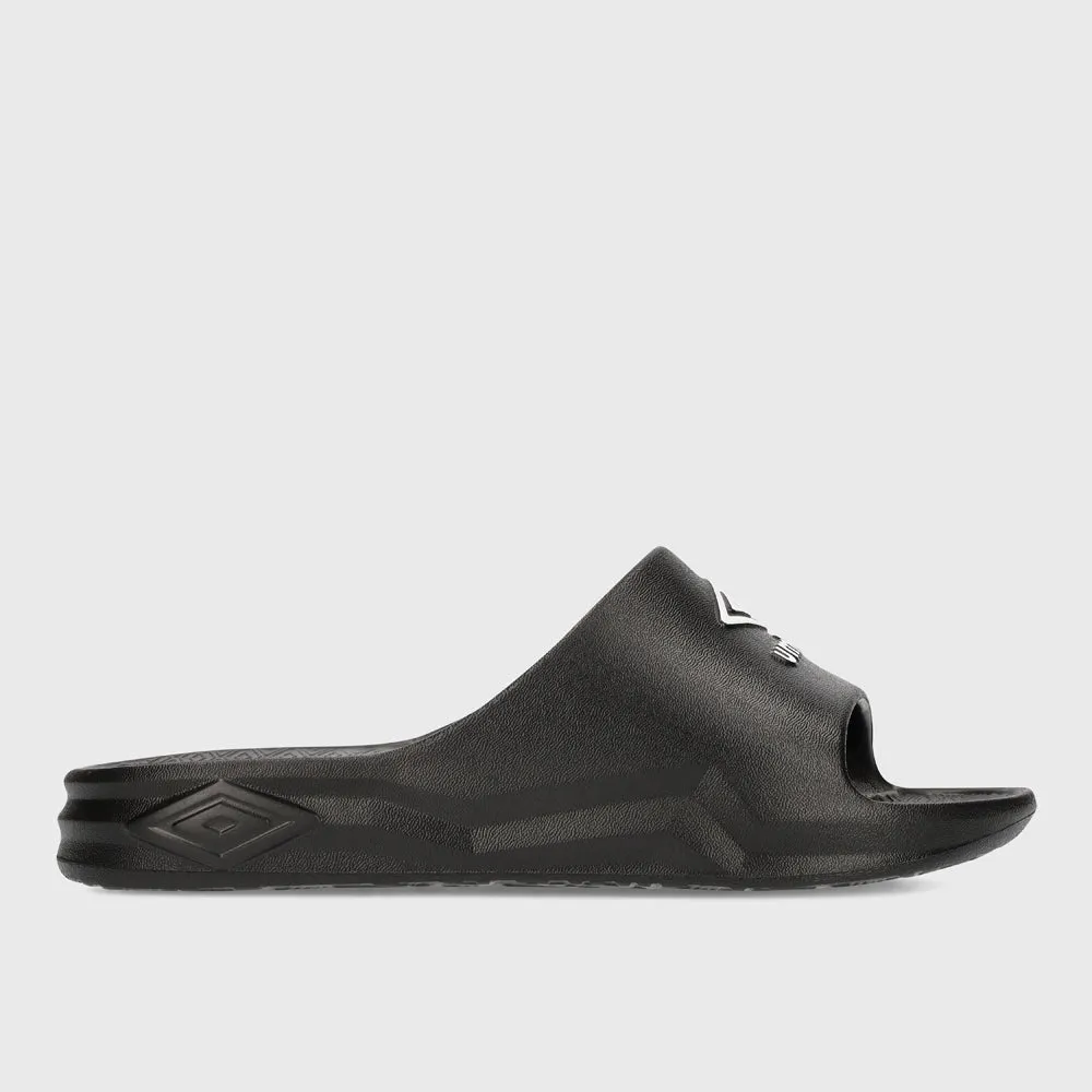 Umbro Mens Comfort Slide Black/White _ 182087 _ Black sold by Tekkie Town product image thumbnail 2