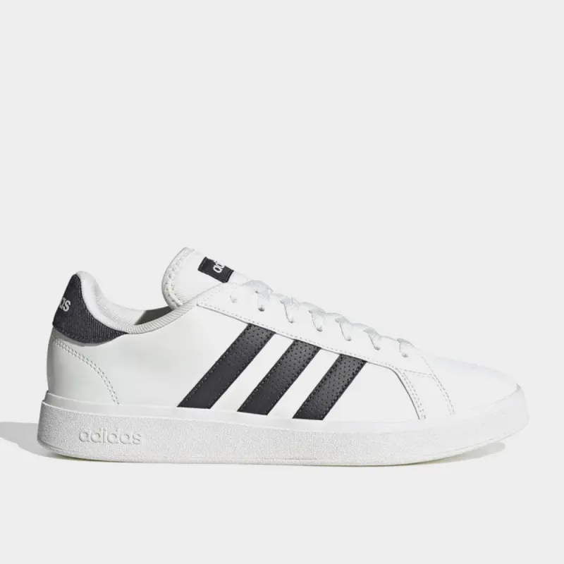 Adidas Mens Grand Court Base 2.0 Sneaker White/black _ 182629 _ White sold by Tekkie Town