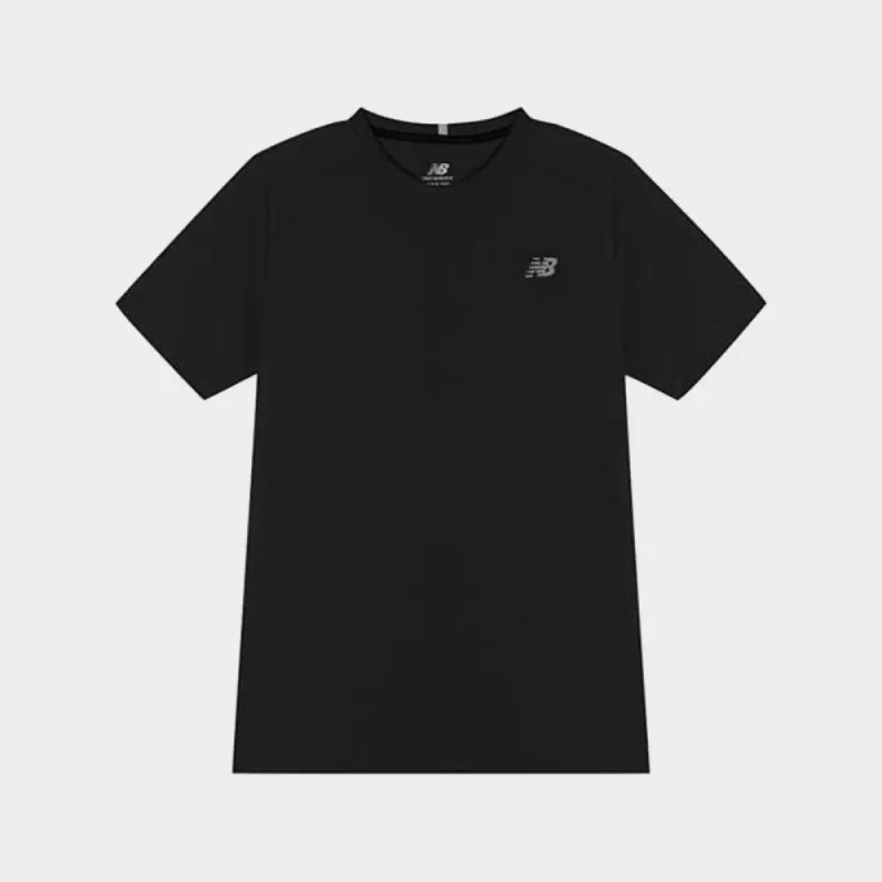 New Balance Mens Core SS Tee Black _ 182000 _ Black sold by Tekkie Town