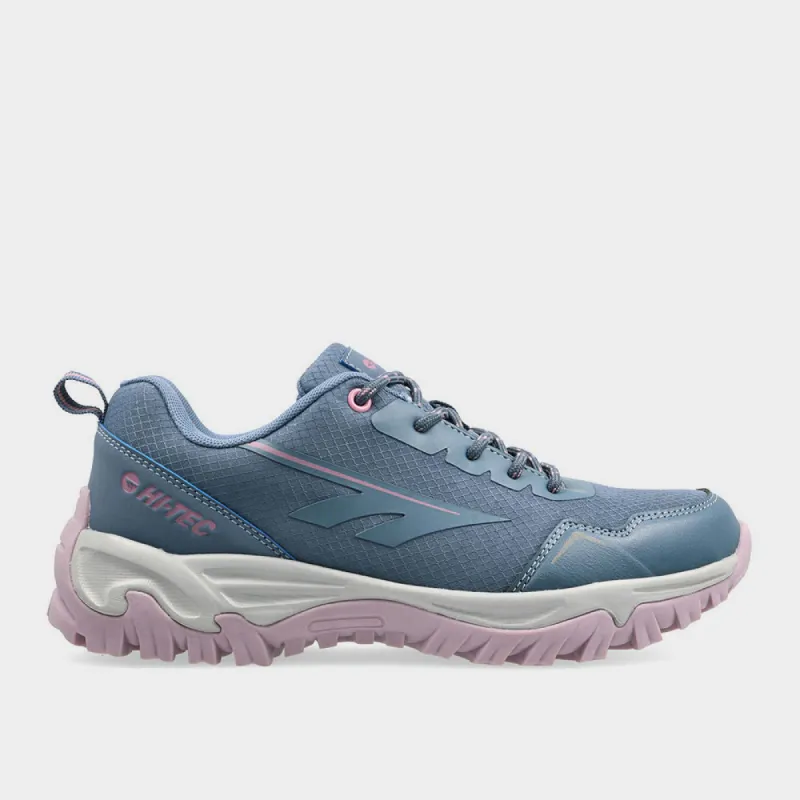 HI-Tec Womens Voyager Ii Outdoor Sneaker Blue/Pink _ 182664 _ Blue sold by Tekkie Town