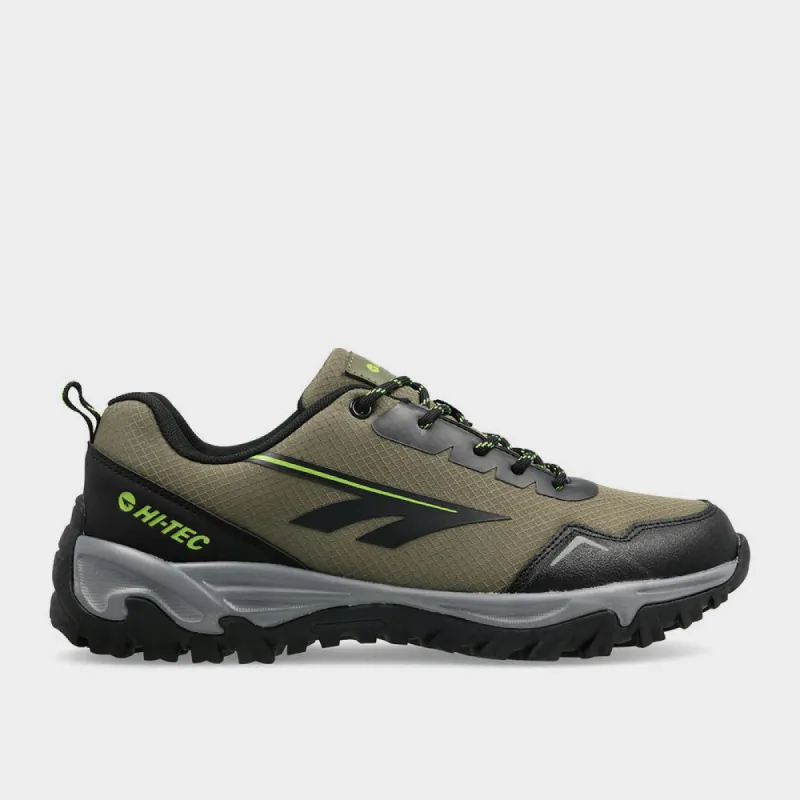 Hi-Tec Mens Voyager Ii Outdoor Sneaker Green/Black _ 182653 _ Green sold by Tekkie Town
