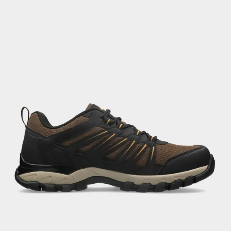 Hi-Tec Mens Grand Paradiso Outdoor Shoes Brown sold by Tekkie Town