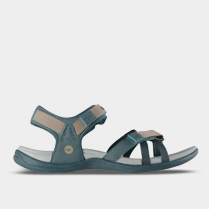 Hi-Tec Womens Anselia Strap Sandals Blue sold by Tekkie Town