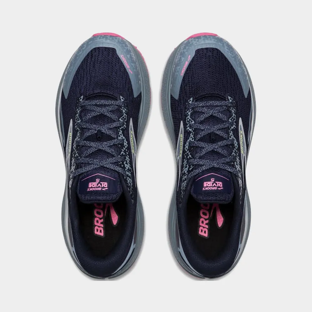Brooks Women's Divide 5 Performance Running Blue/grey _ 182145 _ Blue sold by Tekkie Town product image thumbnail 3