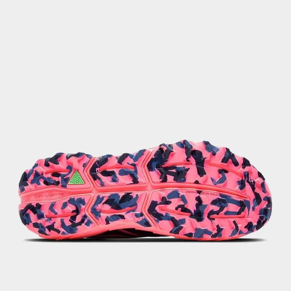 Brooks Women's Cascadia 18 Performance Running Blue/pink _ 182143 _ Blue sold by Tekkie Town product image thumbnail 3