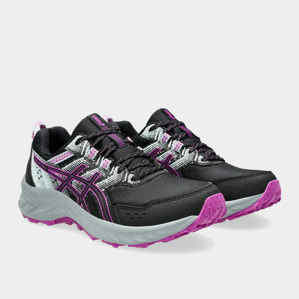 Asics Womens GeL-Venture 9 Trail Running Black/grey/pink _ 182780 _ Black sold by Tekkie Town product image thumbnail 4